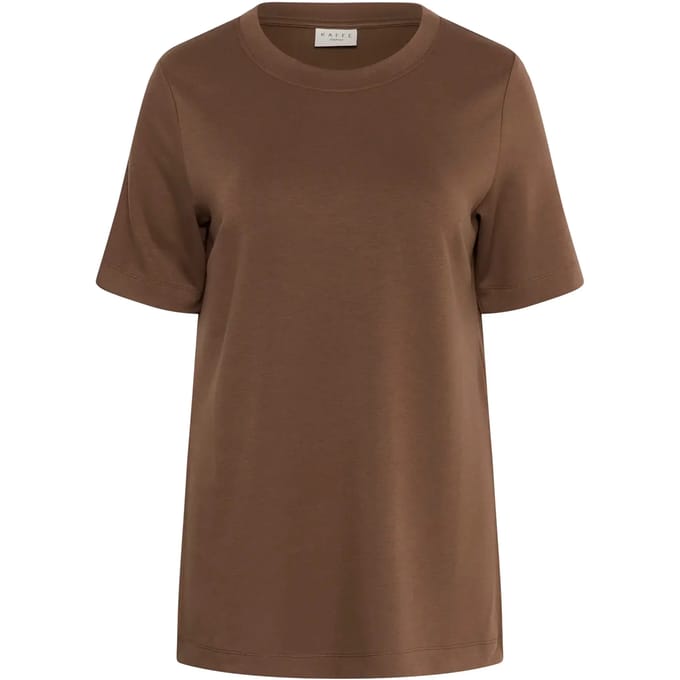 Dames-T-shirt KAFFE Curve Annia