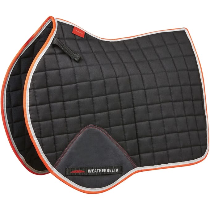 RelaxPets - Weatherbeeta - Therapy-Tec - Zadeldek - Veelzijdig - Zwart - Rode Rand - Cob