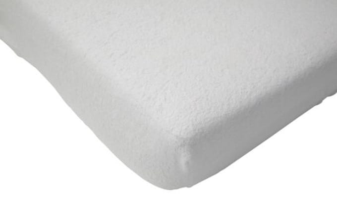 Jollein Hoeslaken Badstof waterdicht 60x120cm Wit