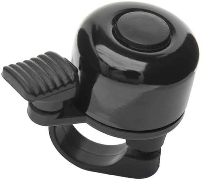 Compacte Fiets- en Scooterbel - Ideaal voor Sturen tot 31,8 mm - Zwart