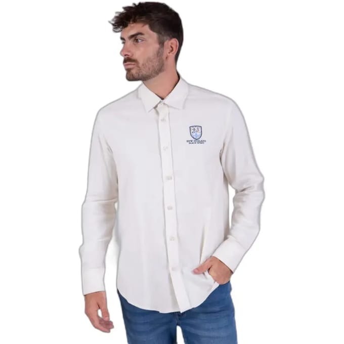 Effen shirt met lange mouwen Camberabero