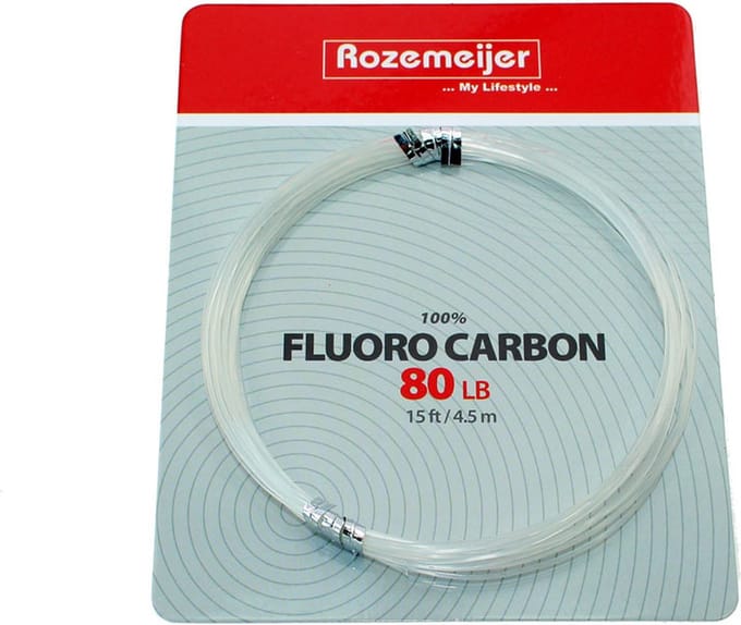 Rozemeijer 100% Fluoro Carbon 80lb - 15ft - 4,5m