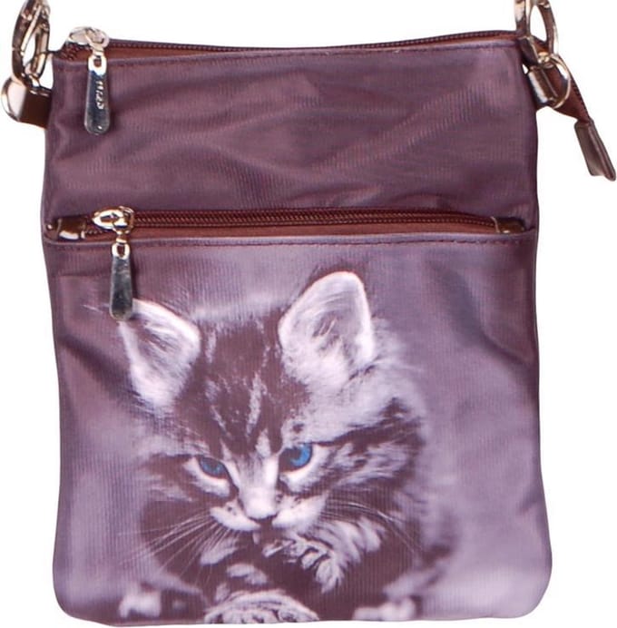 Schoudertasje poes