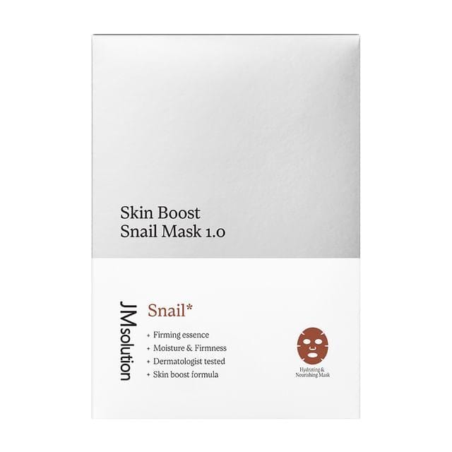 Skin Boost Snail Mask 1.0 Set 30ml x 10 ea white