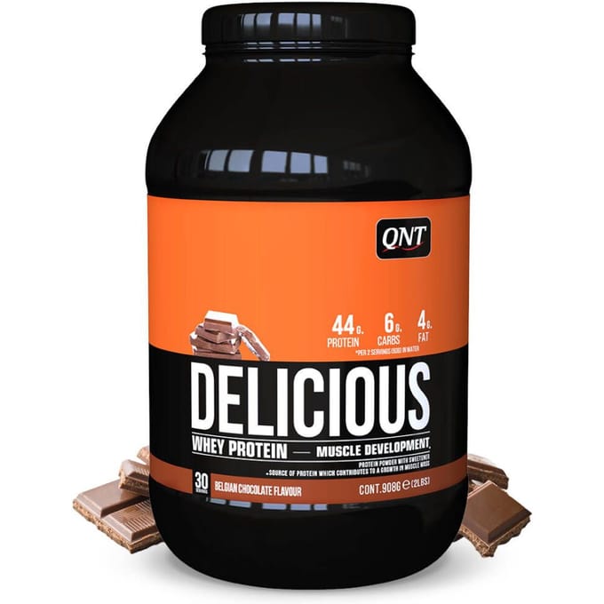 QNT|Delicious Whey|Protein Eiwitpoeder|Eiwitshake|908 gr|CHCOLADE