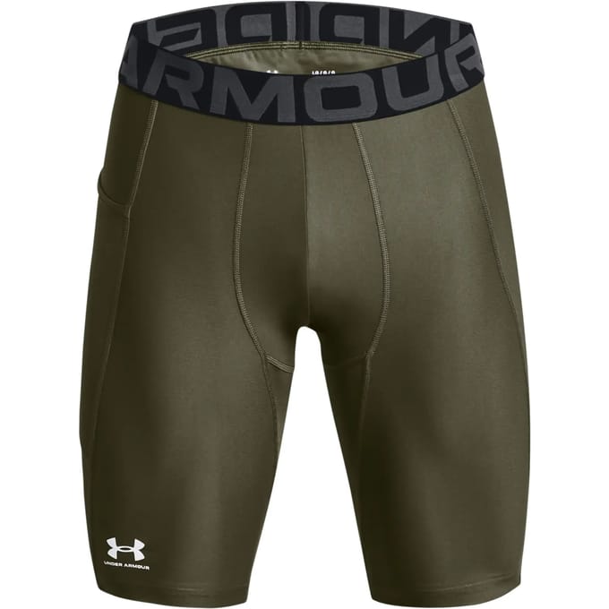 Korte Broek Under Armour Short Long Avec Poche Heatgear