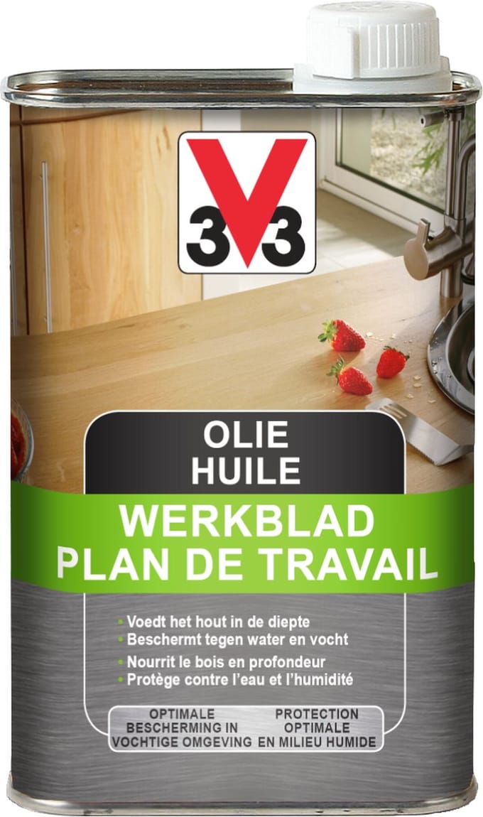 V33 Werkbladolie Mat 500ml