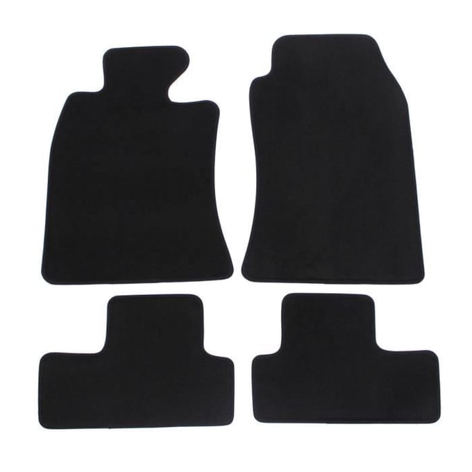 Tapis de sol - Mini Cooper - 2001-2006 - 4 pièces - Velours - Antidérapant - Renforcé