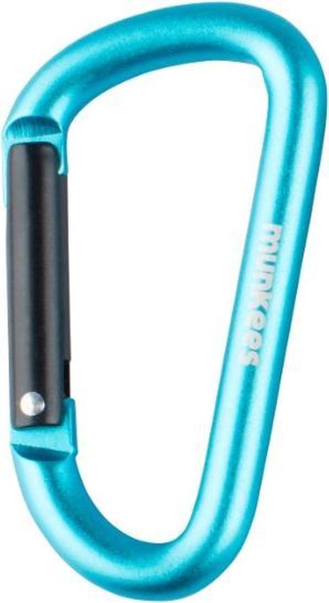 Munkees Karabijnhaak D-shape 8 X 80 Mm Blauw