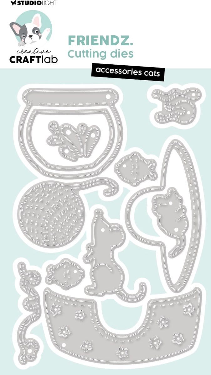 Cutting die Accessoires Cats - Friendz nr. 742