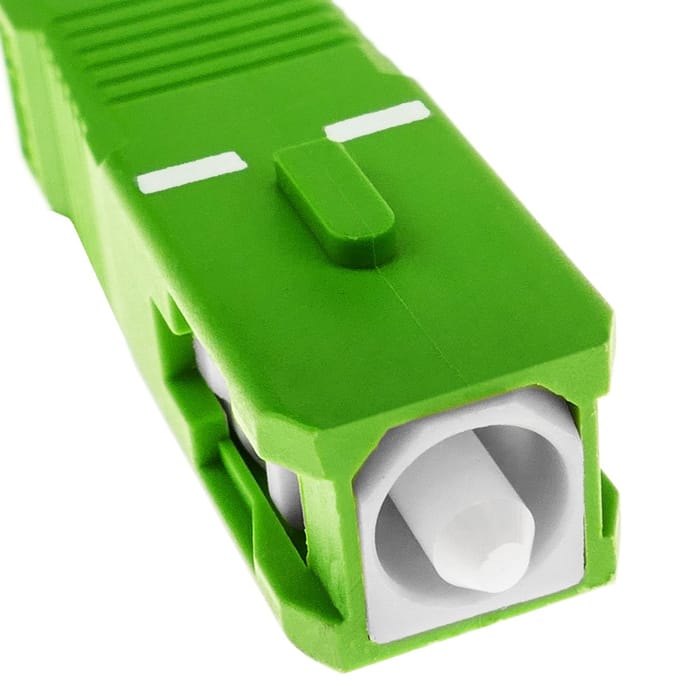 BeMatik - 1 m OS2 single mode 9/125 single mode simplex 9/125 SC / APC glasvezelkabel