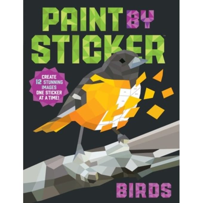 Paint By Sticker: Birds - Paint By Sticker - Workman Publishing