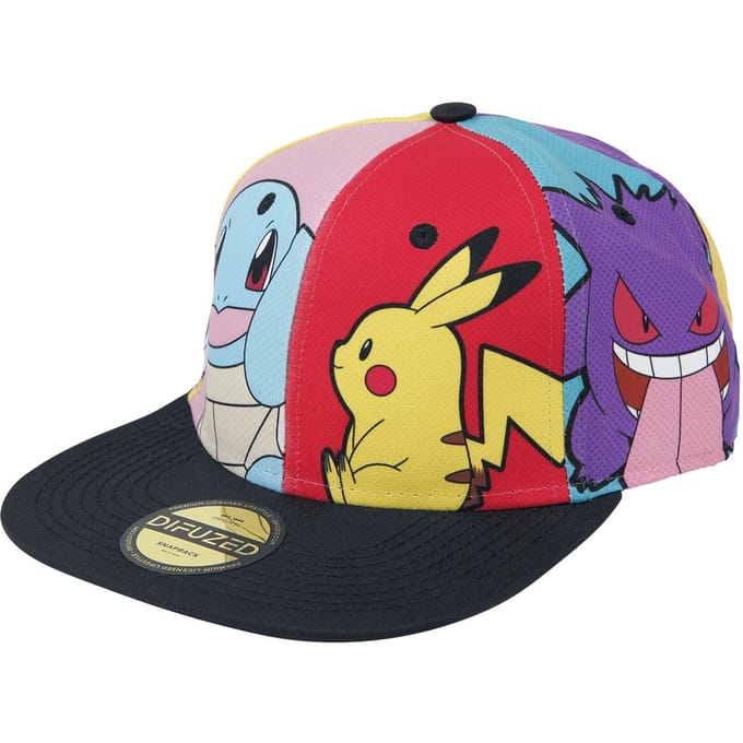 Pokémon Charaktere Unisex Cap - meerkleurig - one size