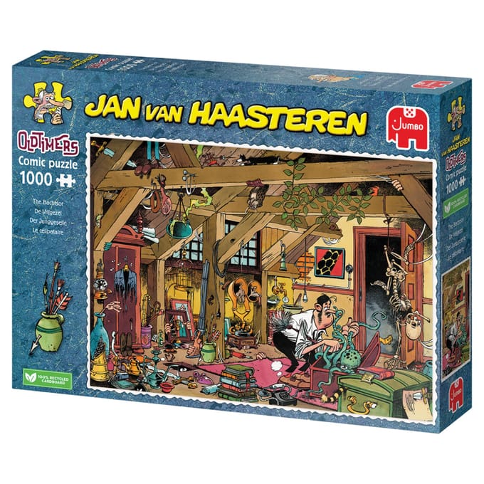 Jan van Haasteren - Oldtimers - The Bachelor - 1000 Stukjes puzzel