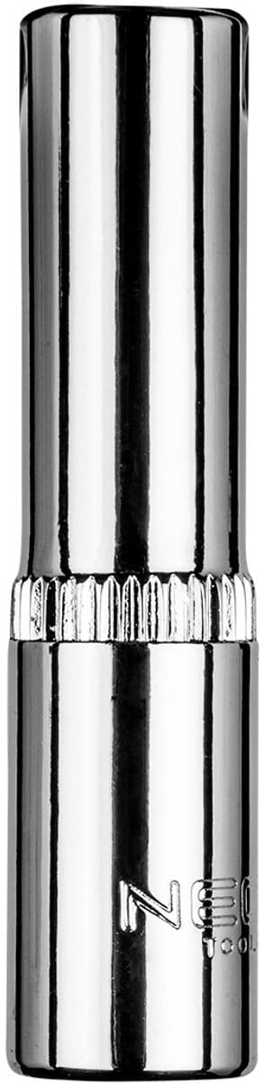NEO - Lange Zeskantdop - 1/4" - 7 mm - Chroom-vanadium