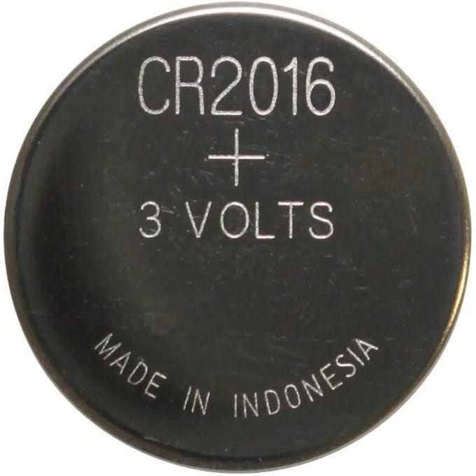 Set van 2 knoopbatterijen P2R CR2016 Lithum