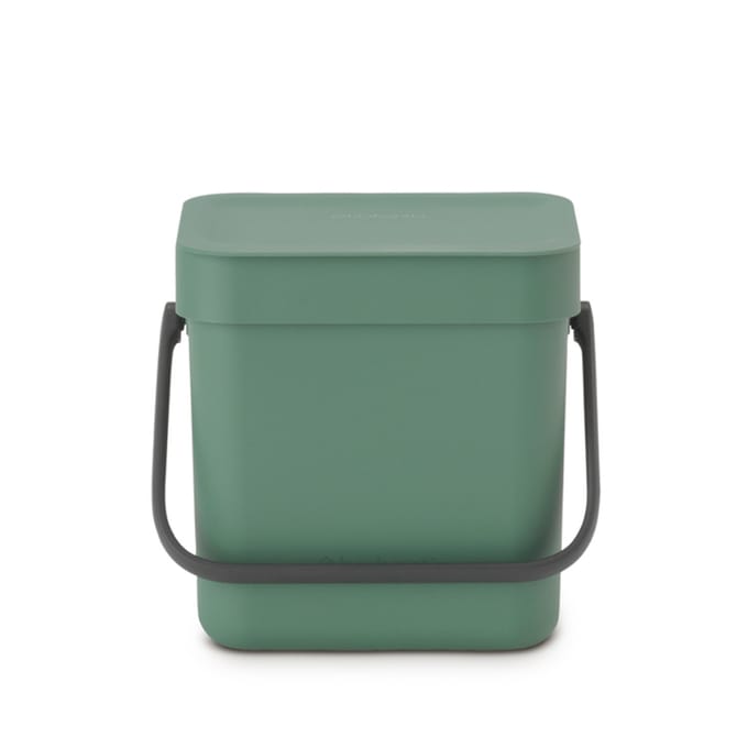 Brabantia Sort & Go Aanrecht Afvalbakje - 3 liter - Fir Green