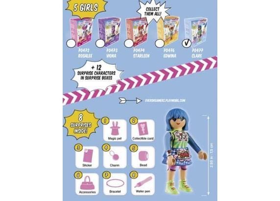 Constructiespeelgoed Playmobil 70477 EverDreamerz - Clare : Comic World