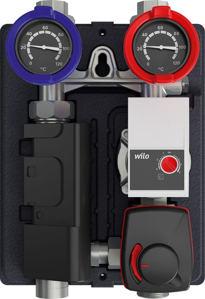 Bosch Installatieaccessoires HSM 32/7.5 Verwarmingscircuitset m. menger DN32,364x290x190, 7736601149