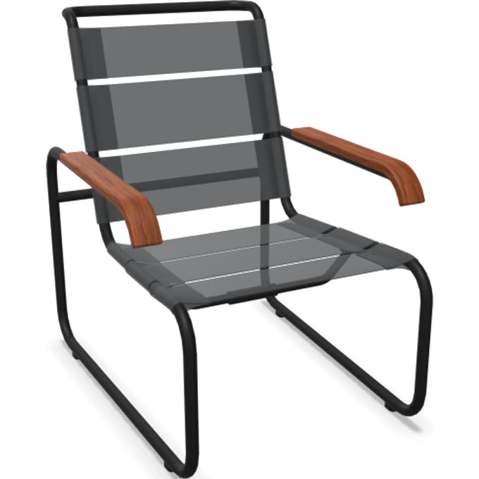 Thonet - S 35 N All Seasons - diepzwart - zwart