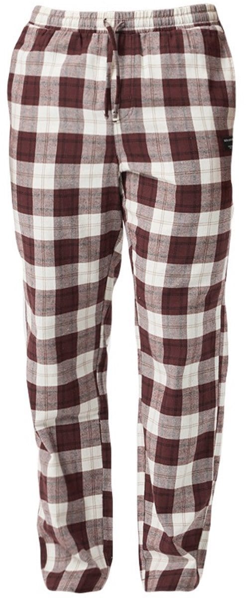 Björn Borg heren core flannel pyjamabroek lumber check rood & wit