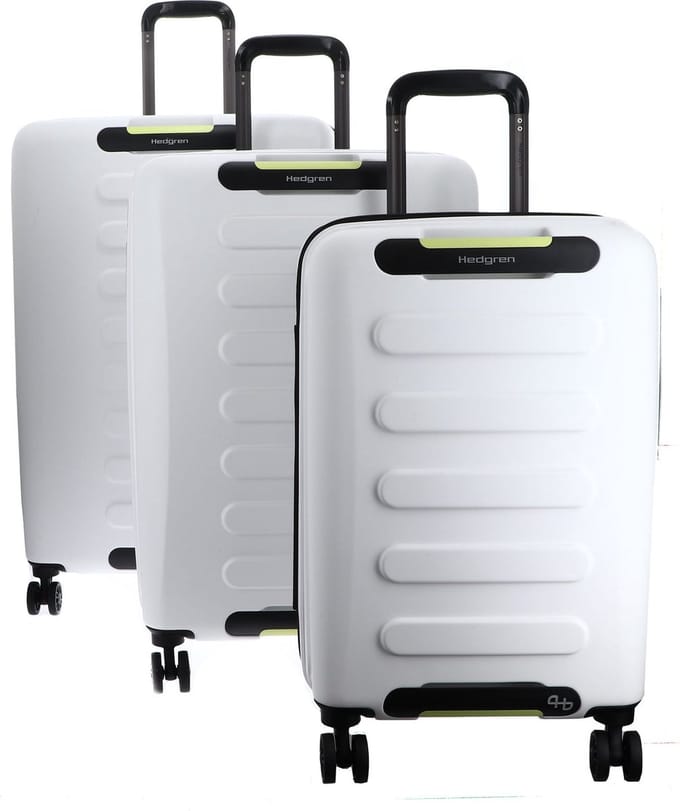 Hedgren Trolley Grip Nest Set Vaporous Grey Wit 74cm