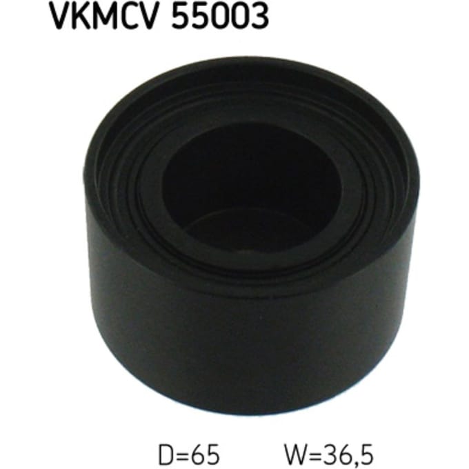 Rondsel/geleiderpoelie, V-riem SKF VKMCV 55003