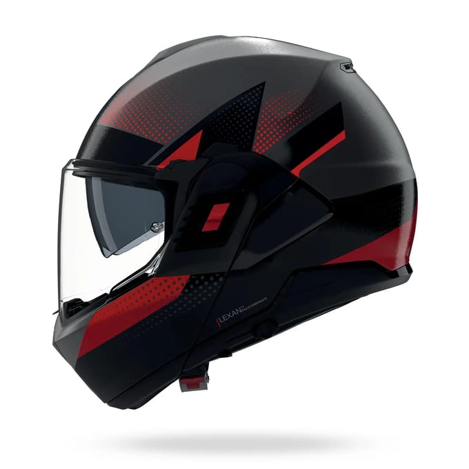 Modulaire motorhelm Nolan N120-1 Ciclone 364