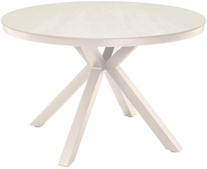 Les - Davos tuintafel Ø118cm - créme