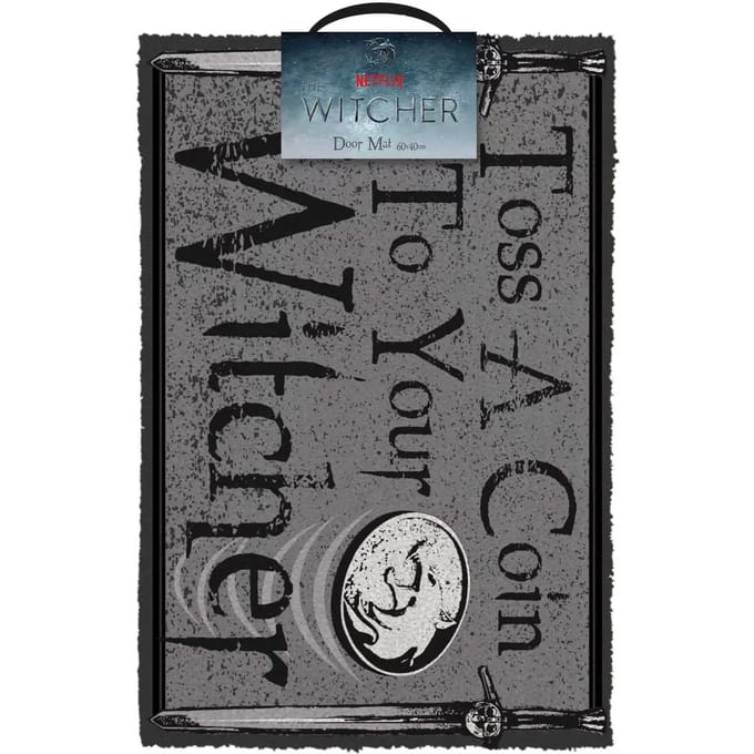 Tapijt Pyramid The Witcher Paillasson Toss A Coin