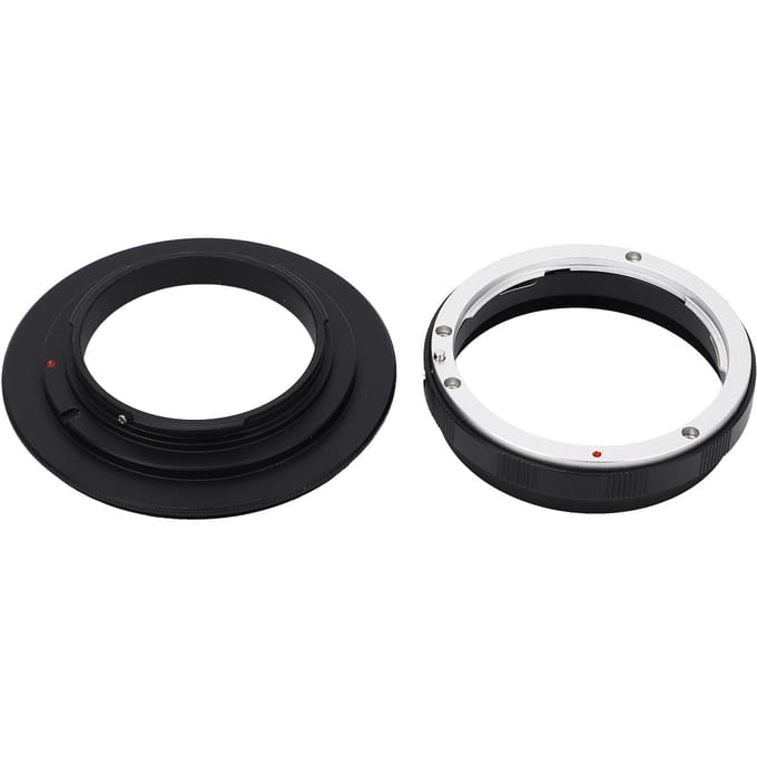 77mm Macro Omkeeradapterring en Beschermring Achterlensvatting voor EF-vatting 77mm Filterdraad black