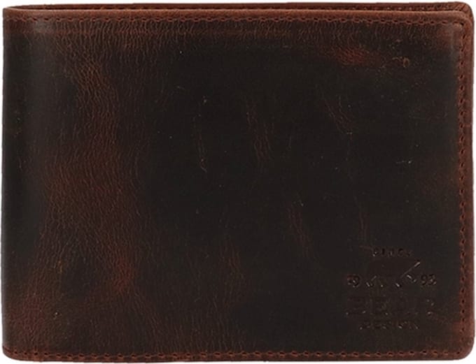 Bear Design Vegas Leren Billfold - Bruin