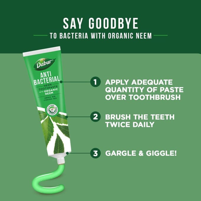 Dabur Biologische Tandpasta Neem 100 ml