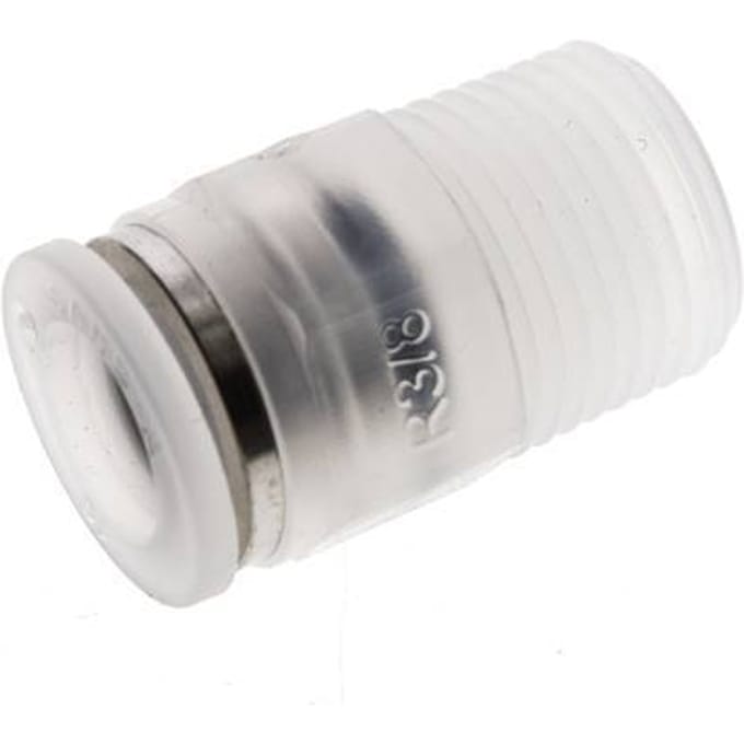 10mm x R3/8'' PA Insteekfitting Buitendraad EPDM/PTFE