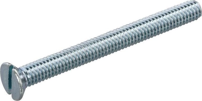 Metaalschroef vz pk M6x12mm DIN963