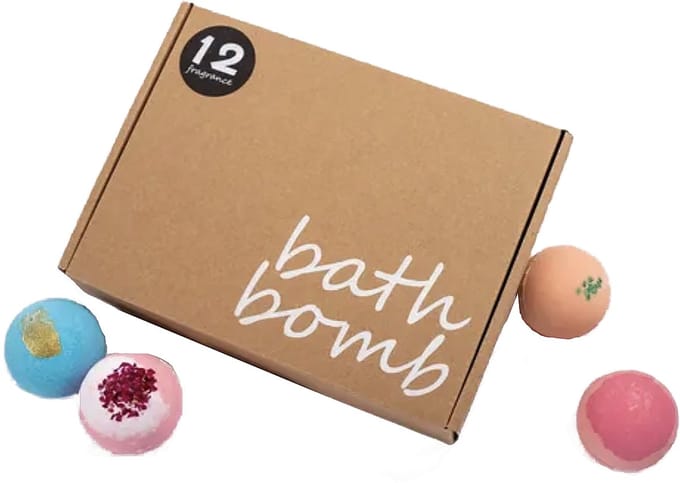 Nixnix® - Bath bombs 12 stuks - Badballen voor in Bad - 60g per stuk