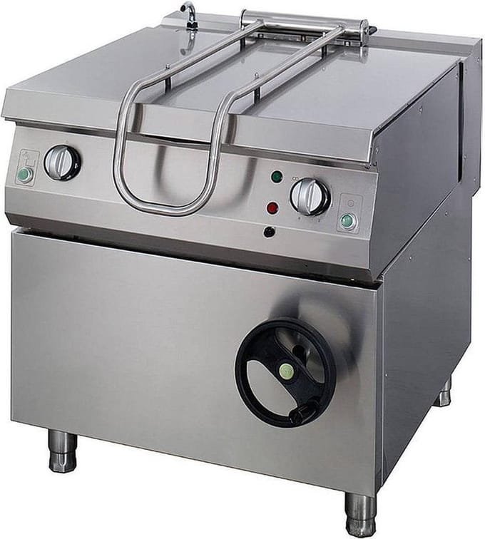 Heavy Duty Braadslede - 50 L - Dubbel - 70 cm Diep - Elektrisch