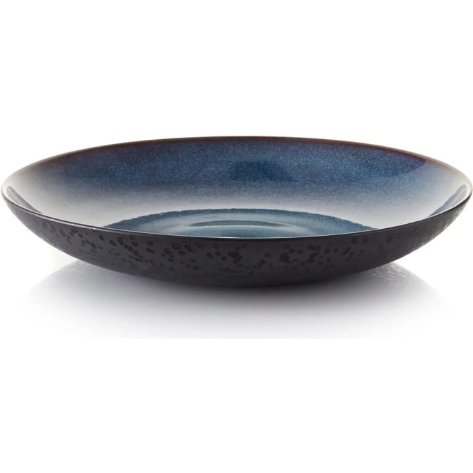 BITZ Schaal Dia. 40 cm Zwart/Donkerblauw