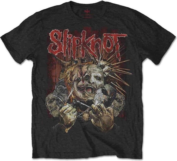 Slipknot - Torn Apart Heren Tshirt - S - Zwart