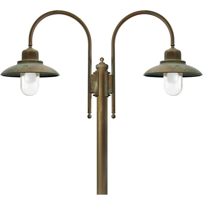 Moretti Luce Lantaarnpaal Casale 270cm 2-lamps