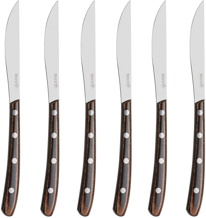 Bonna Steakmes - Vogue - RVS - 23 cm - set van 6