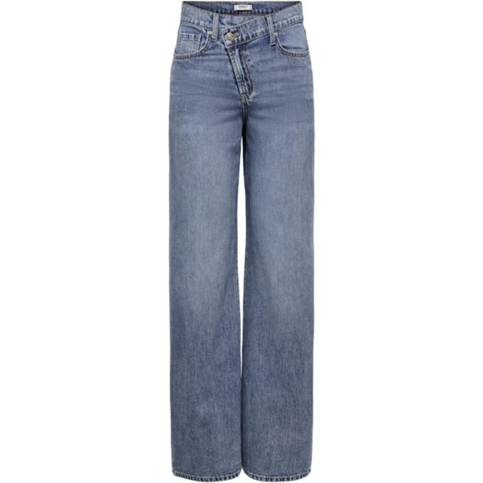 Only Onlhope mw wideuneven closure dnm pim blue denim