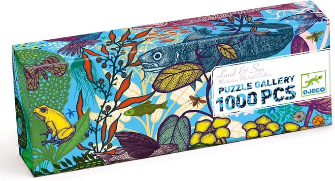 Djeco - Puzzel - Land and Sea - 1000 stukjes