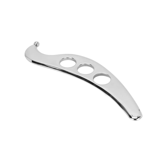 Guasha Tools Roestvrij Staal Spier Schraper Massage Tools voor Pijnverlichting van Zacht Weefsel white