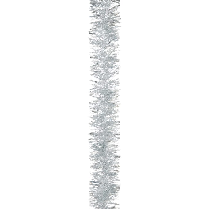 Feestelijke Zilver Glitter Slinger - 200x10cm