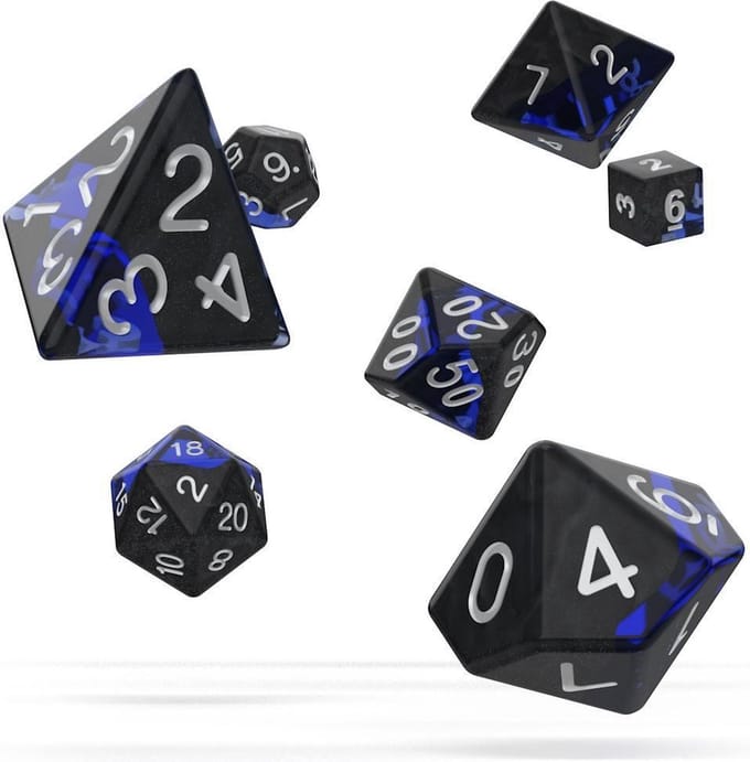 Enclave - Sapphire RPG Dobbelstenen set (7) Oakie Doakie