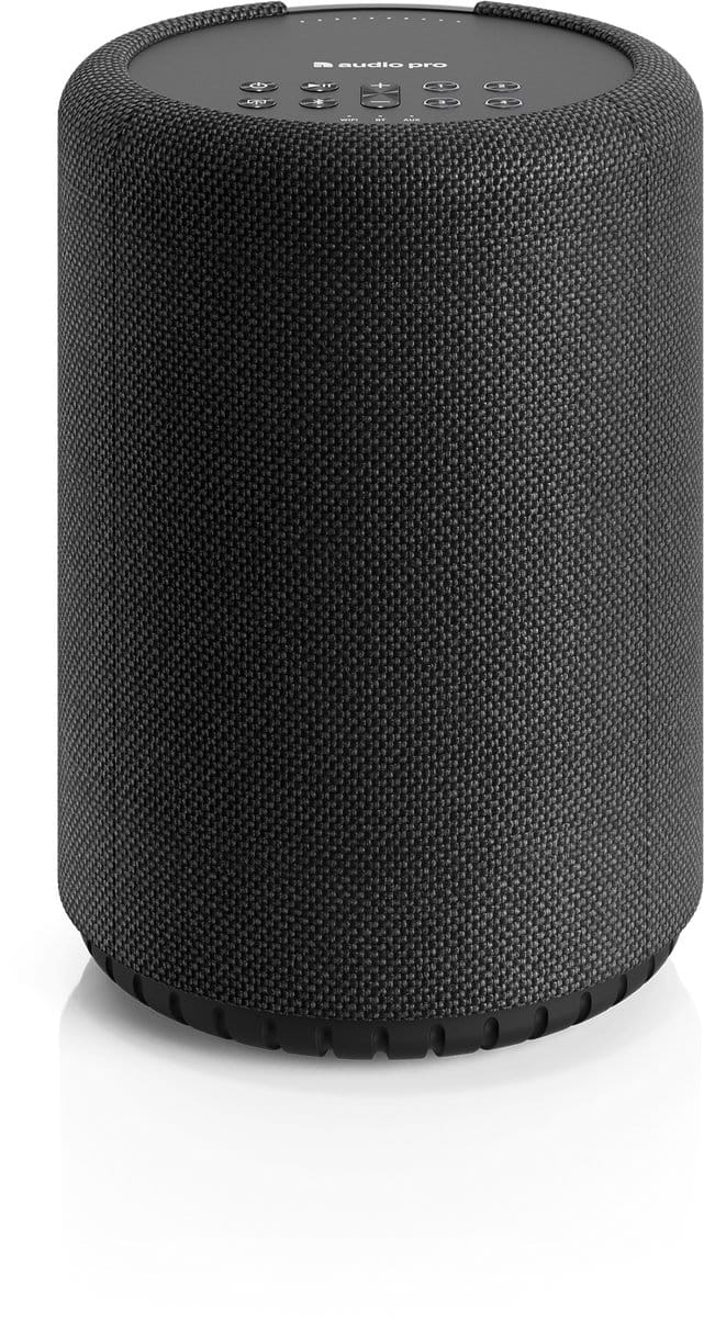 Audio Pro A10 W Smart Multiroom Actieve Luidspreker - Audio Pro Multiroom (Linkplay) - Ruimtecorrectie - Flexibele Installatie - Zwart