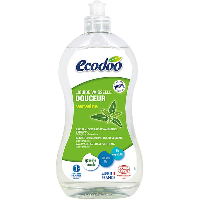 Ecodoo Afwasmiddel vloeibaar zacht verbena eco 500 Milliliter