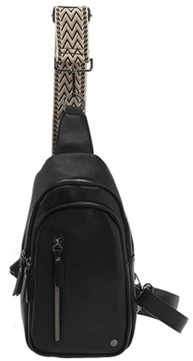 Black crossbodytas Mattie OLT13740