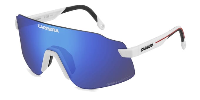 Carrera C 16/S MATTE WHITE/ BLUE MULTILAYER 99/1/135 Herrenbrillen Zonnebrillen